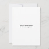 自分だけの8枚の写真コラージュを作成 ノートカード (裏面)