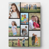 自分だけの8枚の写真コラージュを作成 フォトプラーク (正面)