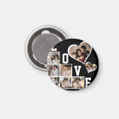 自分だけの8枚の写真コラージュを作成 マグネット (正面/裏面)