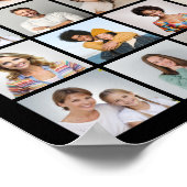 自分だけの80枚の写真コラージュを作成 ポスター (角)