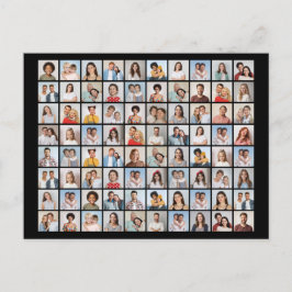 自分だけの80枚の写真コラージュを作成 ポストカード