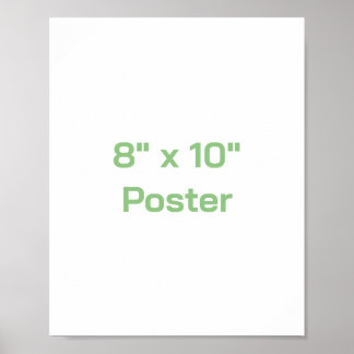 自分だけの8"x10"を作ろう ポスター