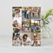 自分だけの9枚の写真コラージュを作成 カード (スタンド正面)