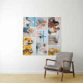 自分だけの9枚の写真コラージュを作成 タペストリー (インサイチュ(横))