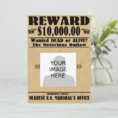 自分だけの「生け捕りか死んだか」招待状 招待状 (スタンド正面)