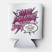 自分だけのGIRL POWER ガールズウィークエンド 缶クーラー (正面)