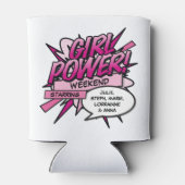 自分だけのGIRL POWER ガールズウィークエンド 缶クーラー (裏面)