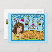 自分でいなさい_ ポストカード (正面/裏面)