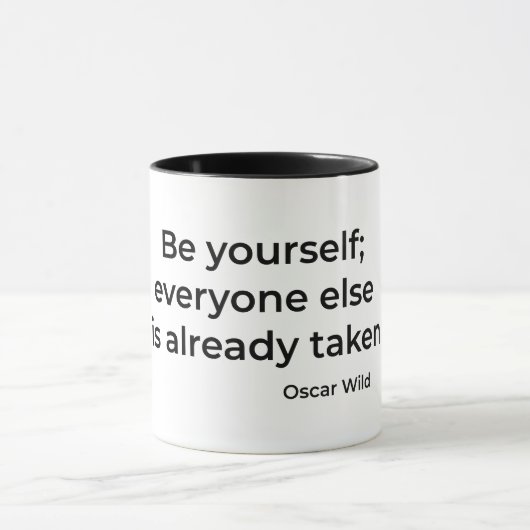 自分でいなさい マグカップ (中央)