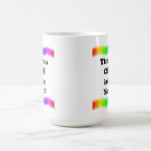 自分でいるしかない コーヒーマグカップ (中央)