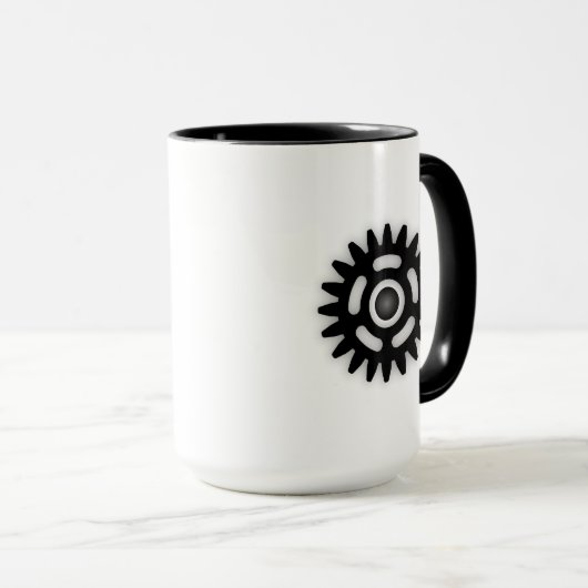 自分ですべてを行う男のためのカップ マグカップ (正面右)