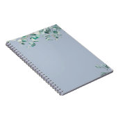 自分でほこりっぽいブルーユーカリのを作葉成 ノートブック (右側)