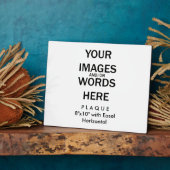 自分でやれ – イーゼルで8x10を飾る フォトプラーク (側面)