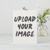 自分でアップロードする 招待状 (スタンド正面)