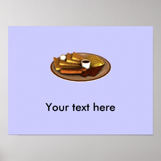 自分でアレルギーを作警告る ポスター (正面)