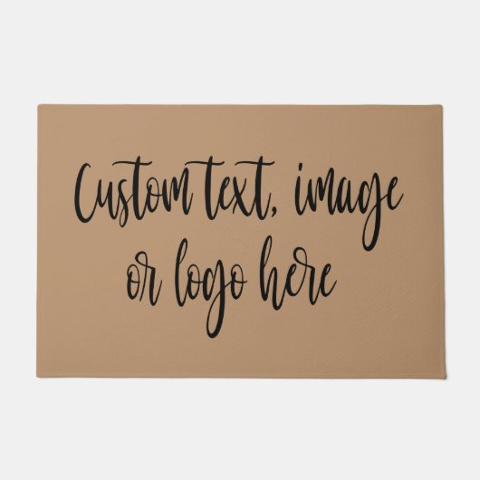 自分でウェルカムマットを作成ようこそドアマット ドアマット (正面)