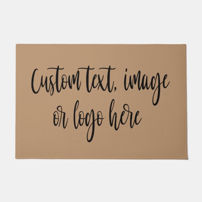 自分でウェルカムマットを作成ようこそドアマット ドアマット (正面)