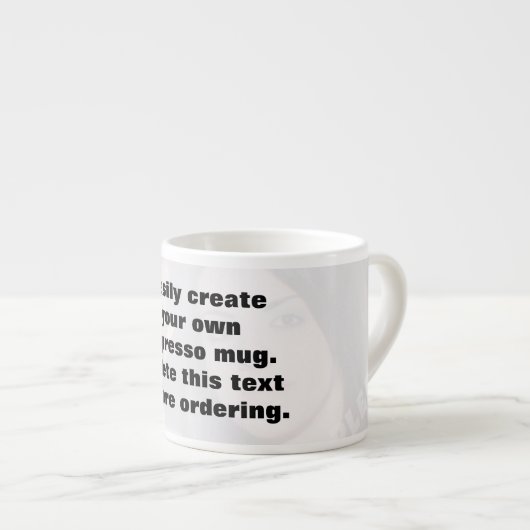 自分でエスプレッソ写真を簡単に作成 エスプレッソカップ (正面右)