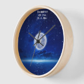 自分でカスタマイズしたカスタム 壁時計 (傾斜)