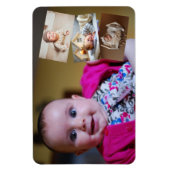 自分でカスタマイズできるカラフルな画像に差し替え マグネット (縦)