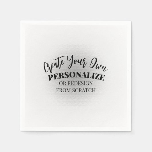 自分でカスタムする スタンダードカクテルナプキン (正面)