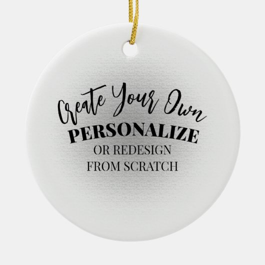 自分でカスタムする セラミックオーナメント (正面)