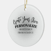 自分でカスタムする セラミックオーナメント (左)