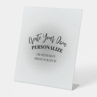 自分でカスタムする 台座サイン