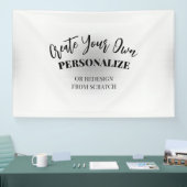 自分でカスタムする 横断幕 (トレードショー)