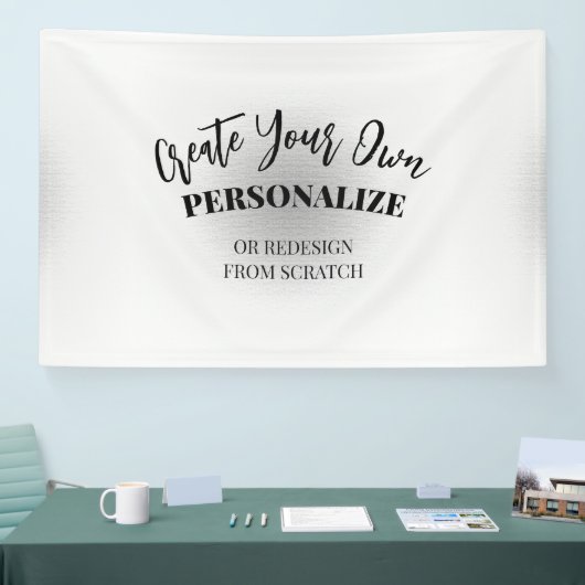 自分でカスタムする 横断幕 (トレードショー)