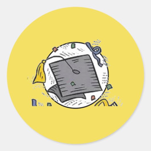 自分でキャンディステッカーを作る ラウンドシール (正面)