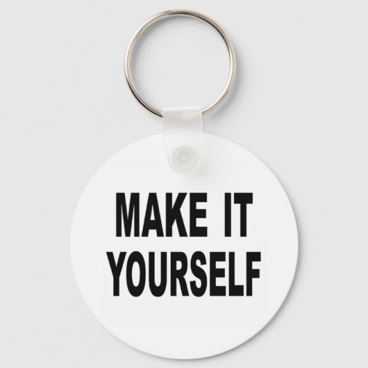 自分でキーチェカスタムーン キーホルダー (正面)