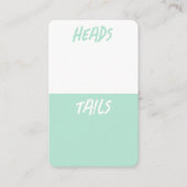 自分でゲームを飲むカードを作る 名刺 (正面)