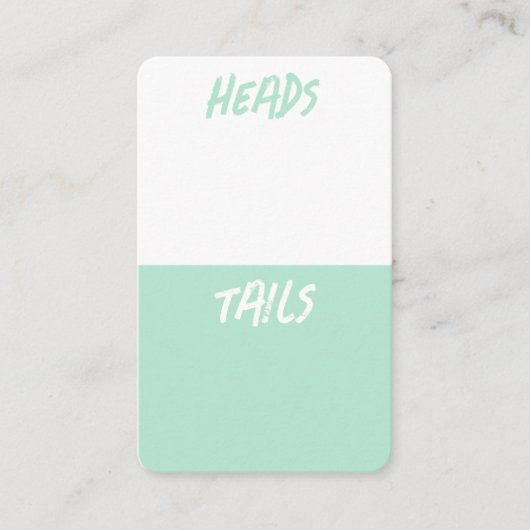 自分でゲームを飲むカードを作る 名刺 (正面)