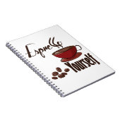 自分でコーヒーを飲表現み込む ノートブック (右側)