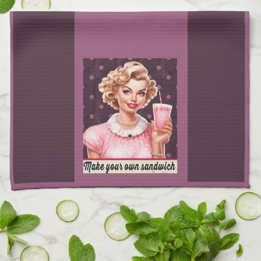 自分でサンドイッチキッチンタオルを作りなさい キッチンタオル (折り畳み)