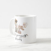 自分でジャック・ラッセルの子犬をメールボックスの隣に コーヒーマグカップ (正面左)