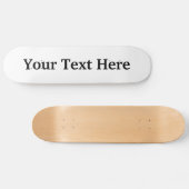 自分でスケートボードを作る スケートボード (横)