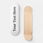 自分でスケートボードを作る スケートボード (正面)