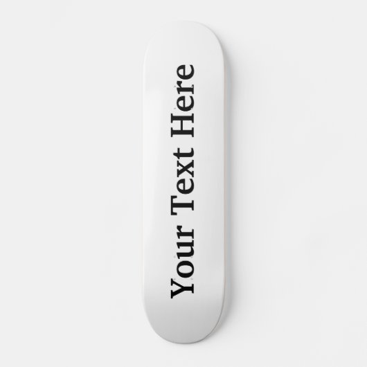 自分でスケートボードを作る スケートボード (正面)