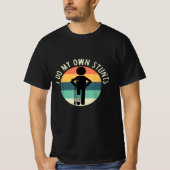 自分でスタントをする Tシャツ (正面)