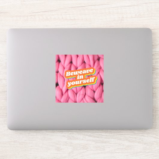 自分でステッカーを編み込む シール (コンピューター)