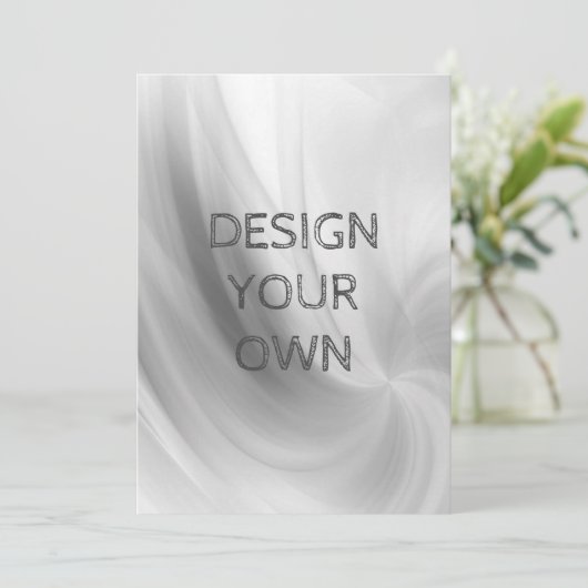 自分でデザイン 招待状 (スタンド正面)