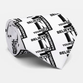 自分でハンドベル信じの音楽デザイン ネクタイ (ロール)