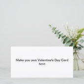 自分でバレンタインデーのカードを作成する シーズンカード (スタンド正面)