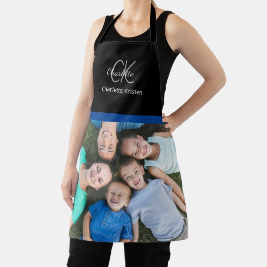 自分でフォトモノグラパーソナライズされたムを作成 エプロン (インサイチュ)