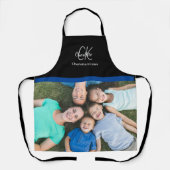 自分でフォトモノグラパーソナライズされたムを作成 エプロン (正面)