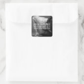 自分でプッシュ – トレーニング やる気を起こさせる スクエアシール (バッグ)