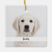自分でペットのメモを作る贈り物を記念 セラミックオーナメント (正面)