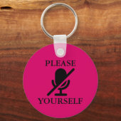 自分でミュート キーホルダー (裏面)